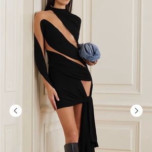 Mugler Illusion Dress